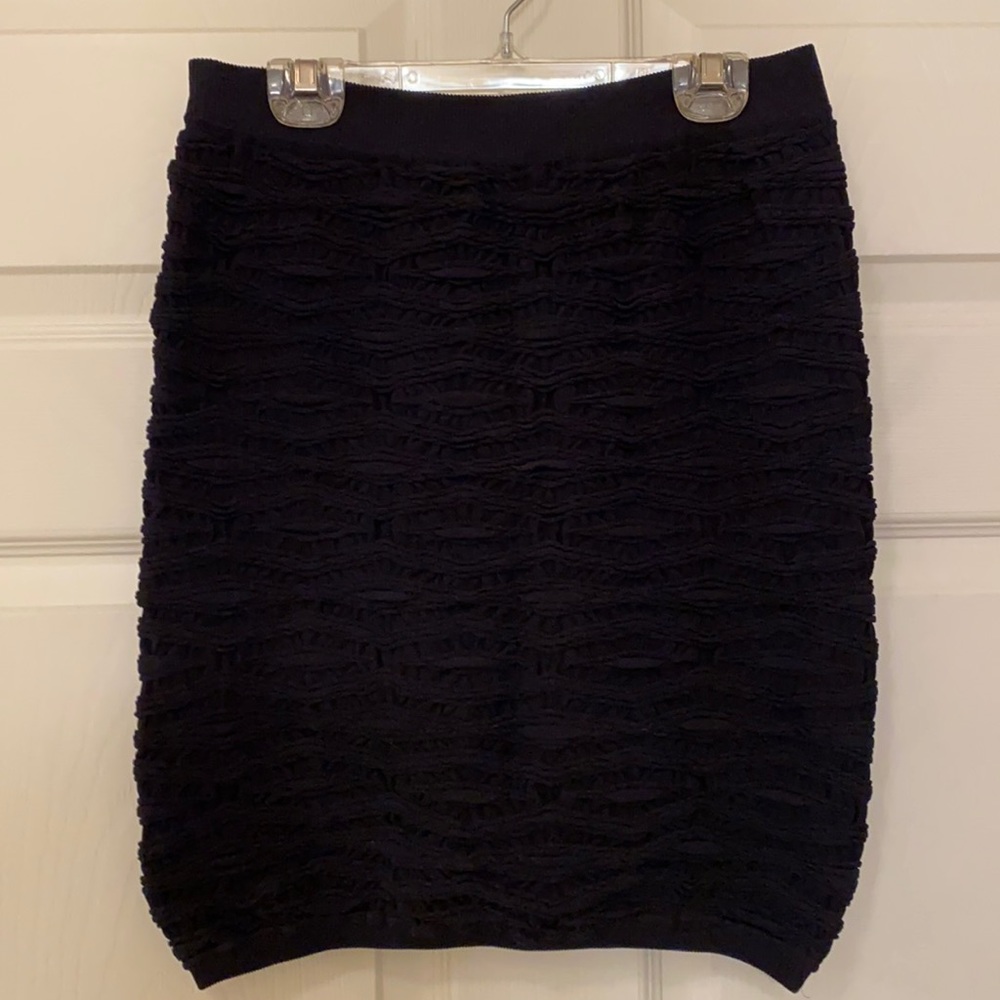 BCBGeneration Black Stretchy Skirt